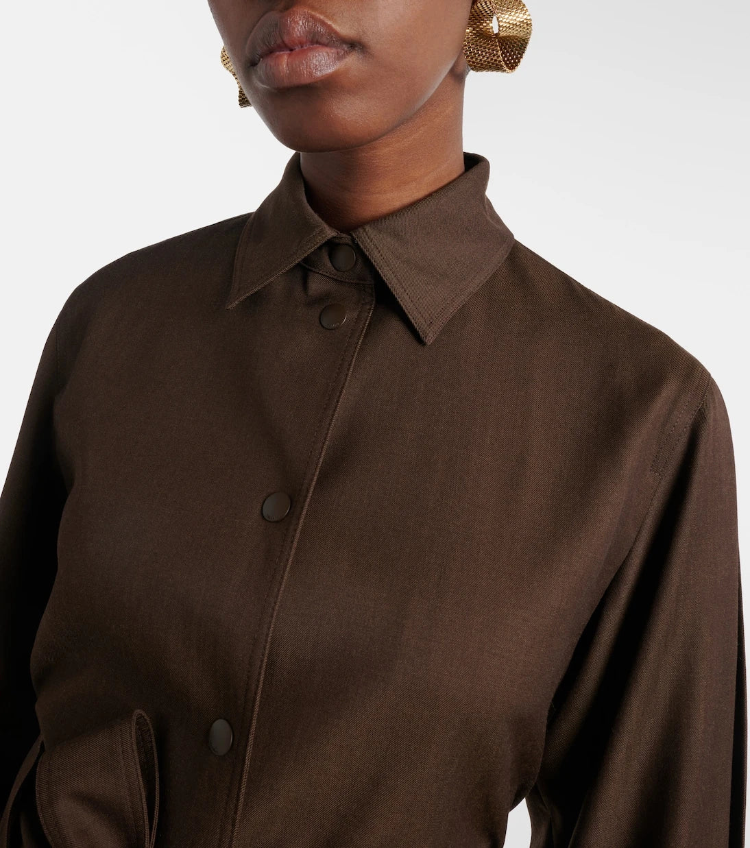 Max Mara - Belted virgin wool blazer