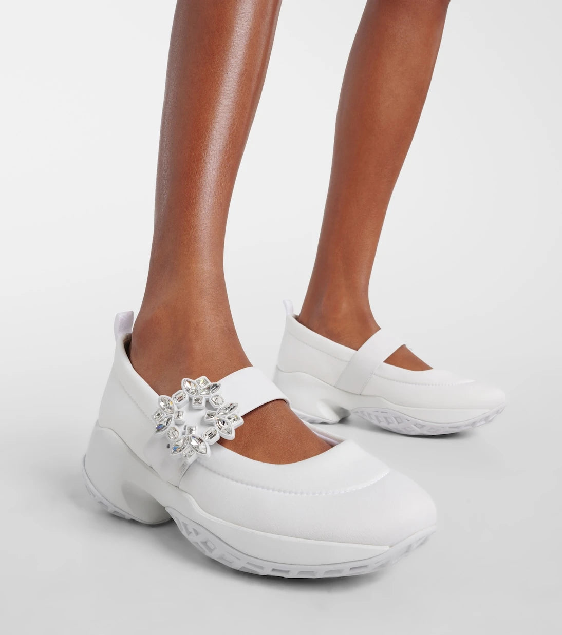 Roger Vivier - Viv' Match embellished sneakers