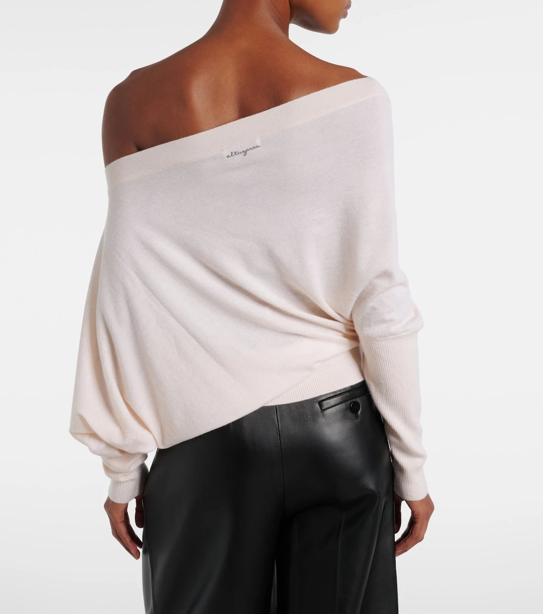 Altuzarra - Grainge off-shoulder cashmere sweater