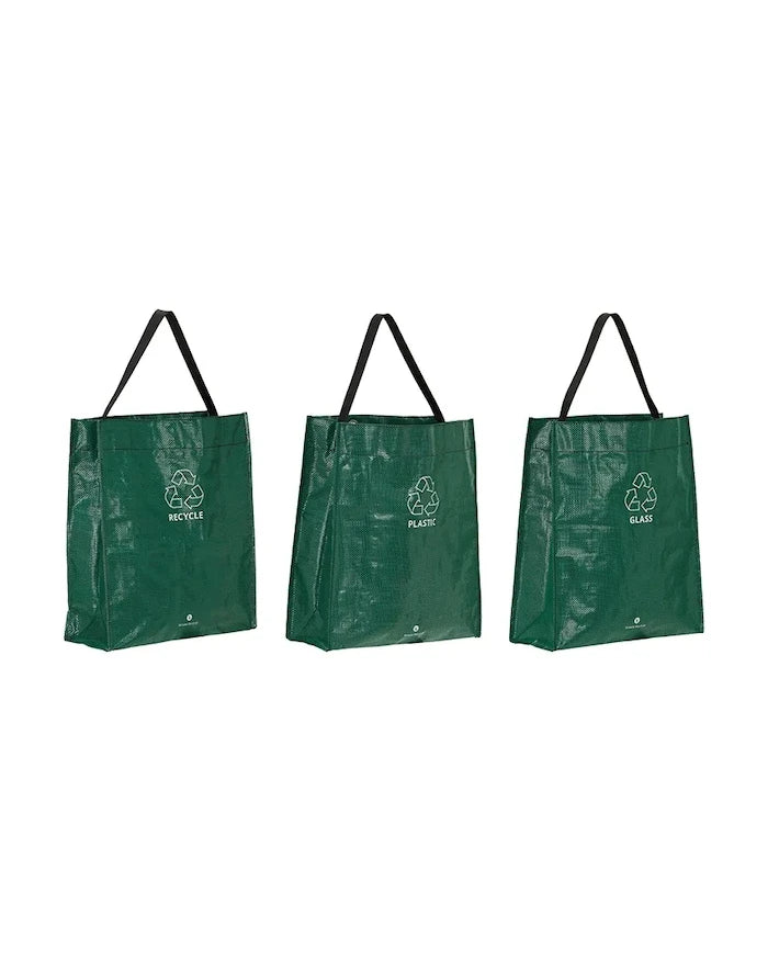 Atık Ayrıştırma Çantaları House Doctor HDRecycle 38 x 15 x 44 cm (3 adet)