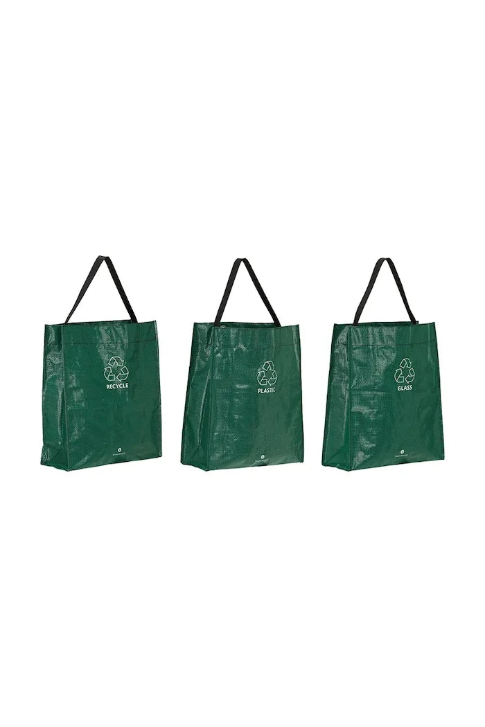 Atık Ayrıştırma Çantaları House Doctor HDRecycle 38 x 15 x 44 cm (3 adet)