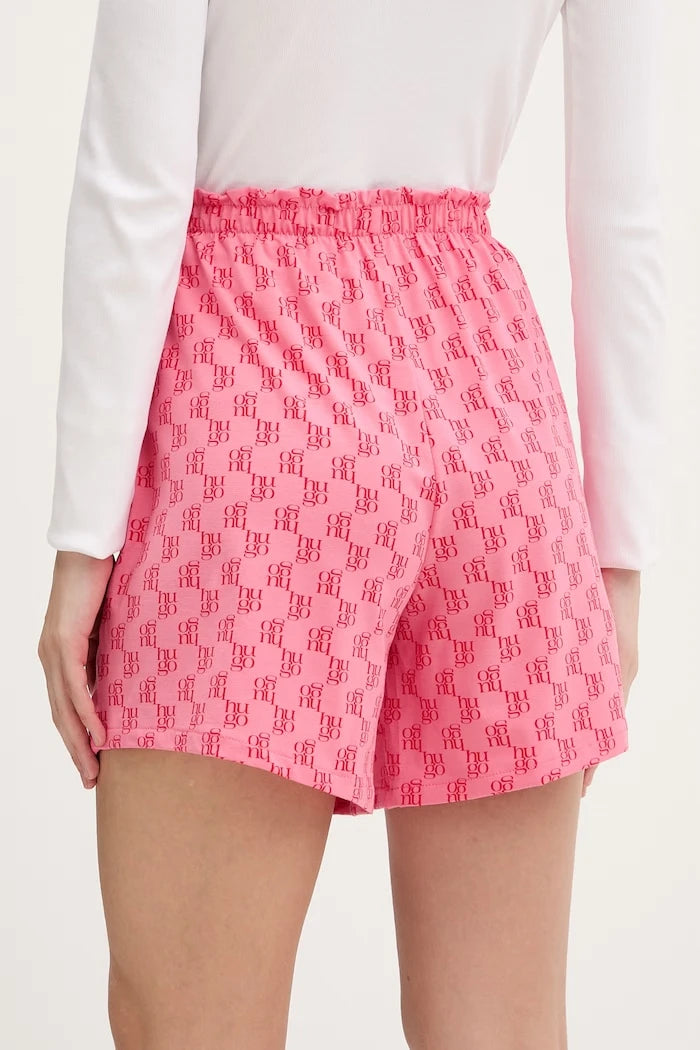 HUGO kadın modal kısa pijama şortu CASUAL SHORTS