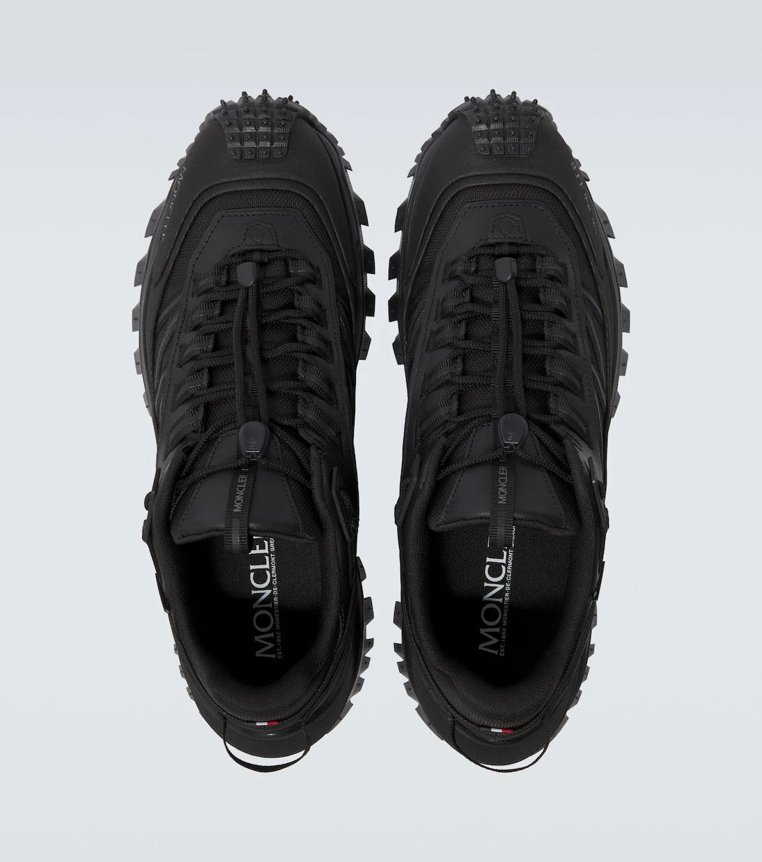 Moncler - Trailgrip GTX leather-trimmed sneakers