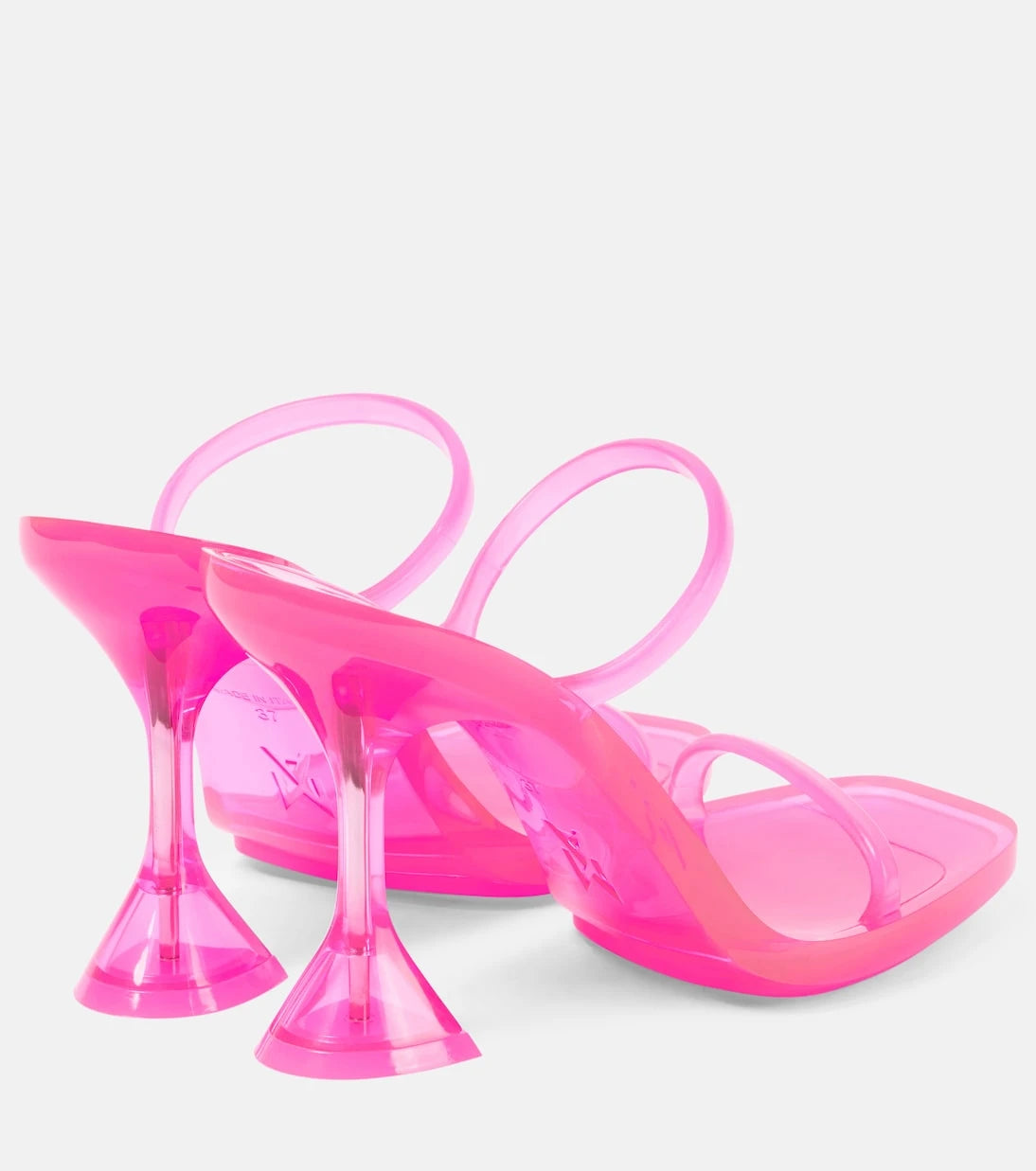 Amina Muaddi - Brito PVC terlik