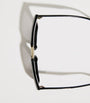 Max Mara Black Acetate Cat-Eye SPARK7 Sunglasses