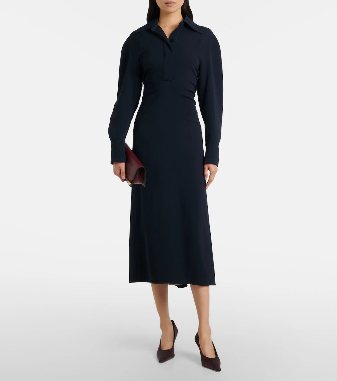 Victoria Beckham - Cady polo dress