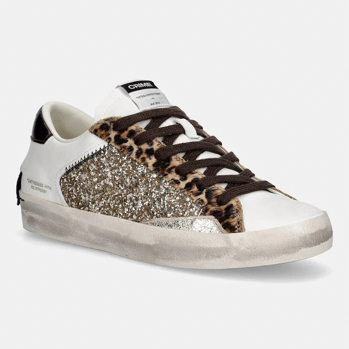 Crime London DISTRESSED маратонки от кожа