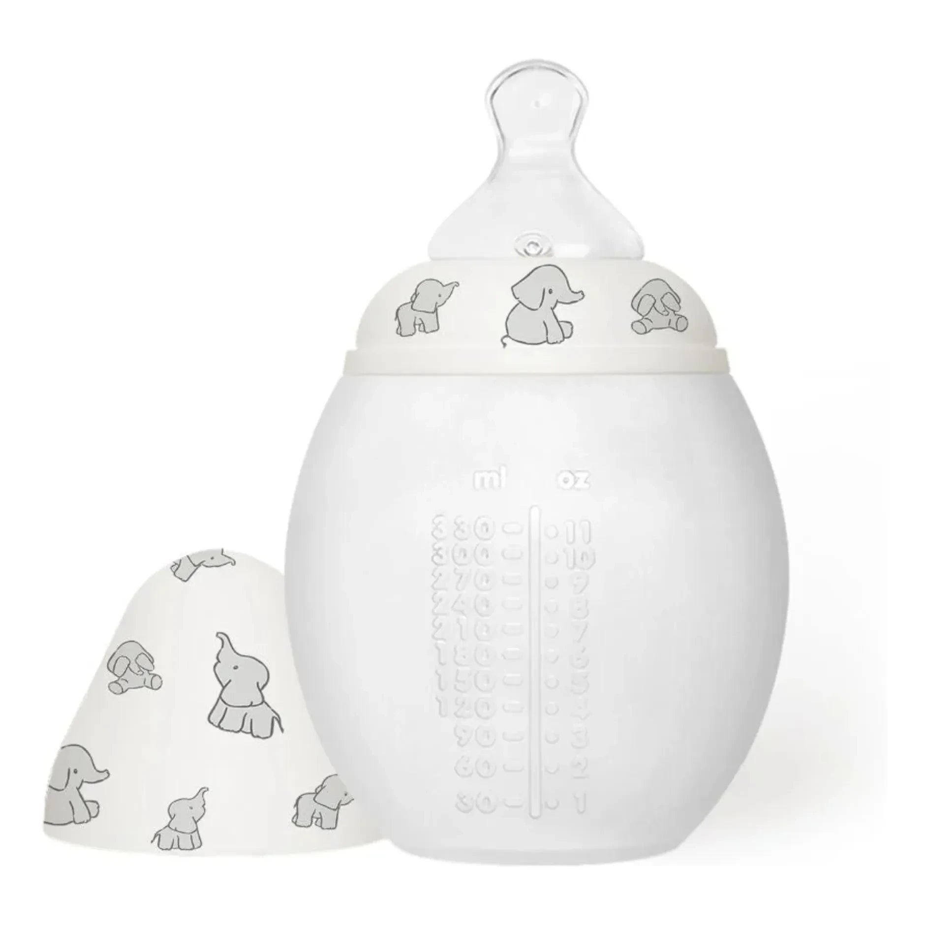 Elhée - Elephants medical silicone bottle and physiological teat