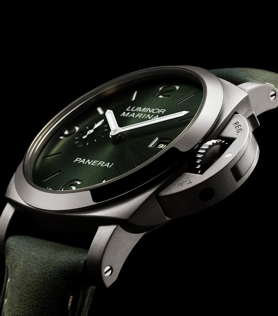 Brushed Titanium Luminor Marina Watch 44mm