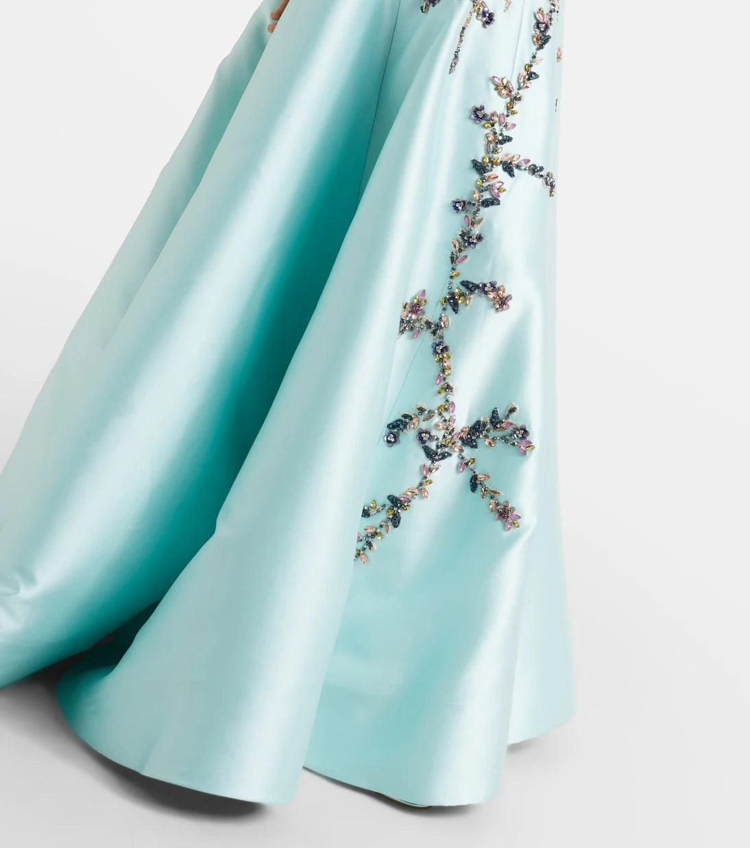 Costarellos - Mavia embellished bustier gown