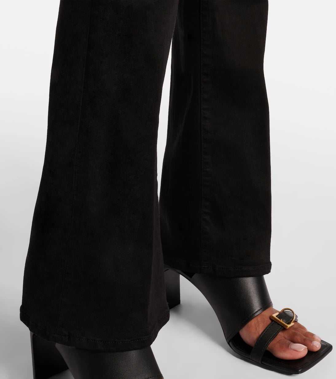7 For All Mankind - بنطلون جينز بقصة البوت كت متوسط الارتفاع بتقنية B(AIR)