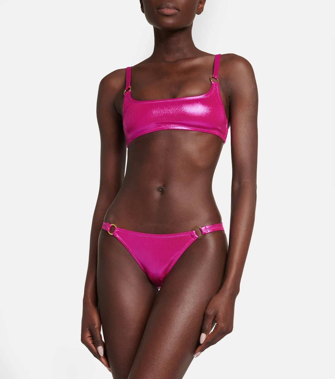 Melissa Odabash - Bari metallic bikini bottoms