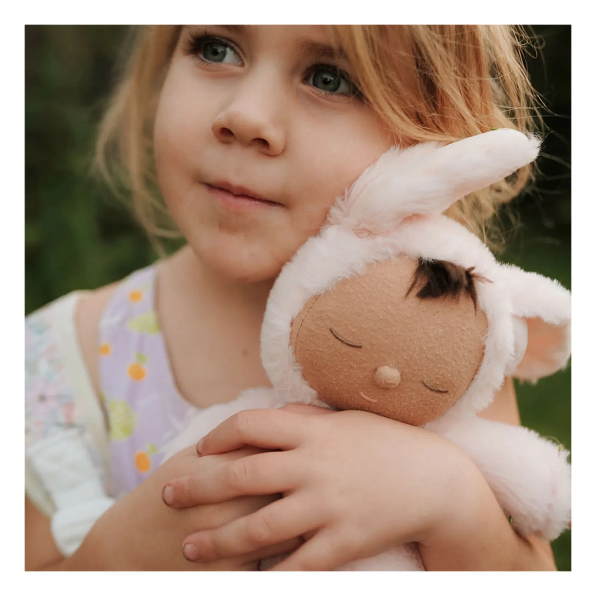 Olli Ella - Cozy Dinkum Rabbit doll | Pale Pink