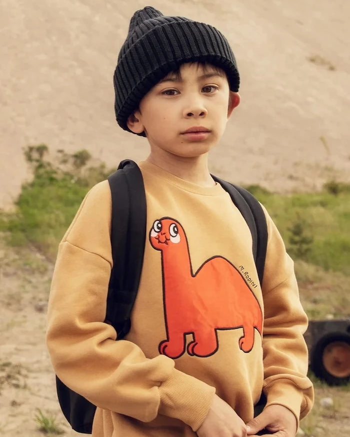 Детски памучен суичър Mini Rodini Dino