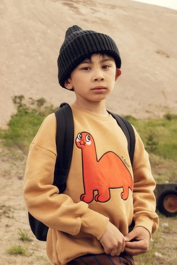 Детски памучен суичър Mini Rodini Dino
