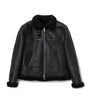 Shearling Lorel Flying Jacket BLACK/BLACK