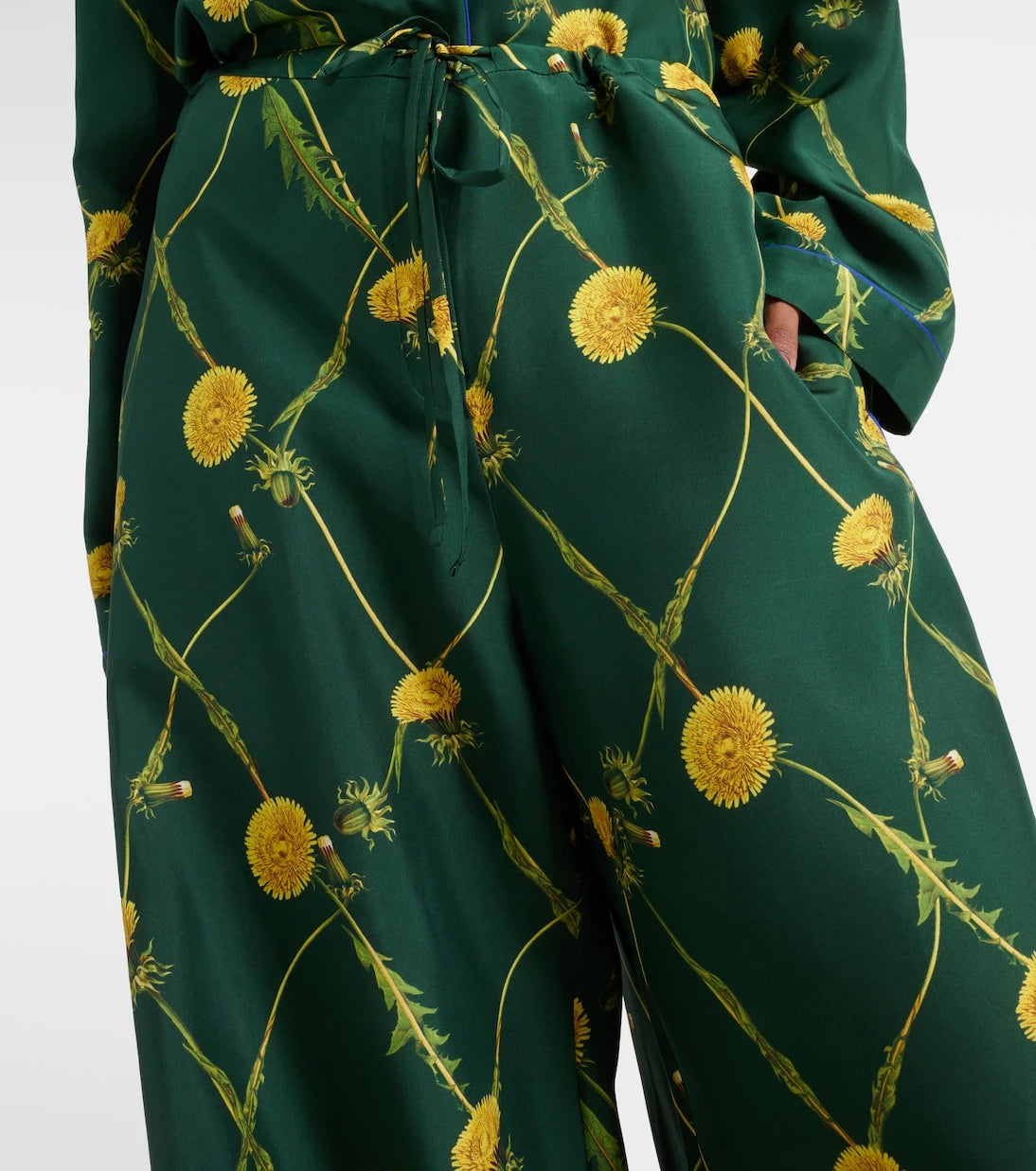 Burberry - Floral silk pajama pants