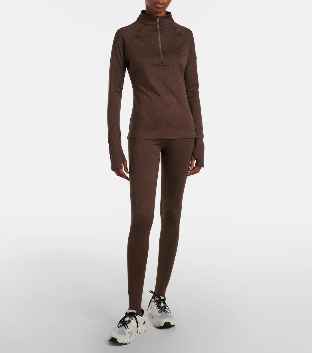 Varley - Always Warm jersey stirrup leggings
