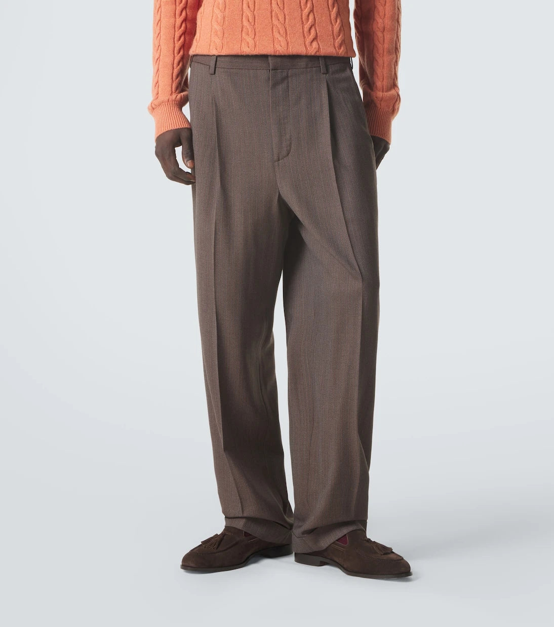 Loro Piana - Isaac virgin wool crêpe straight pants