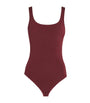 Wolford Burgundy Jamaika String Bodysuit