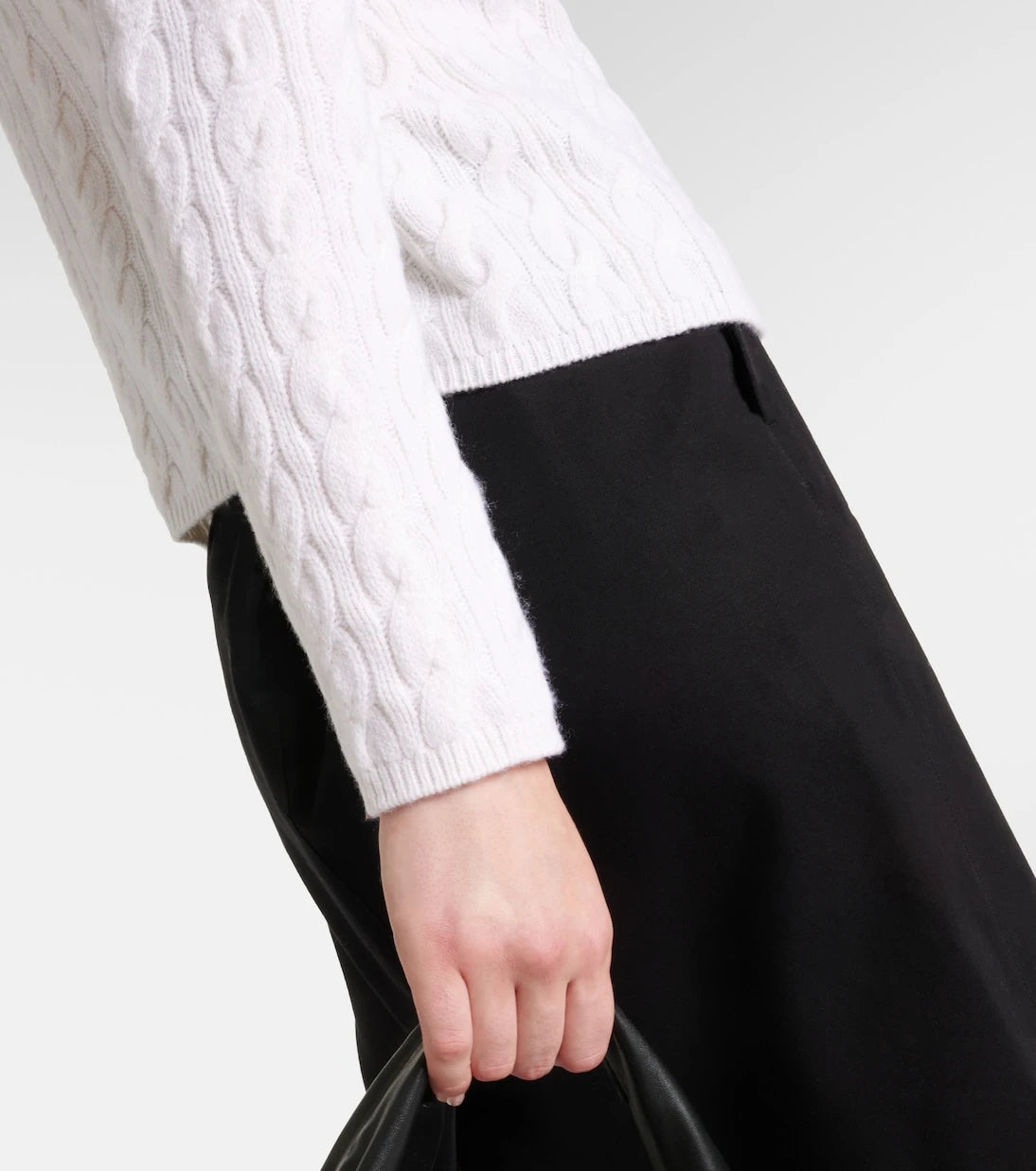Vince - Cable-knit wool-blend sweater
