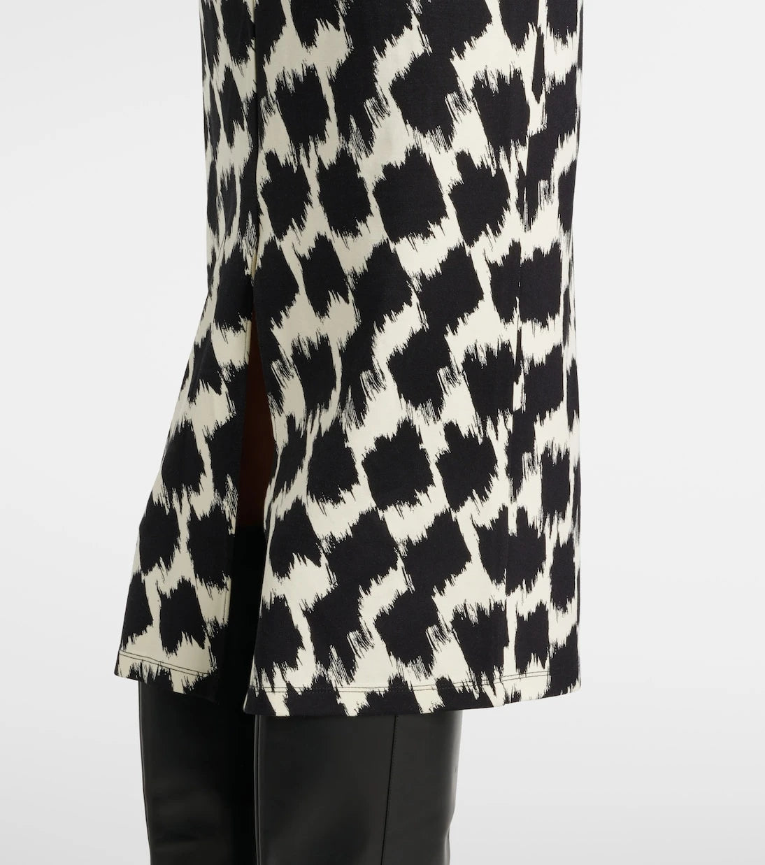 Diane von Furstenberg - Libra printed gathered midi dress