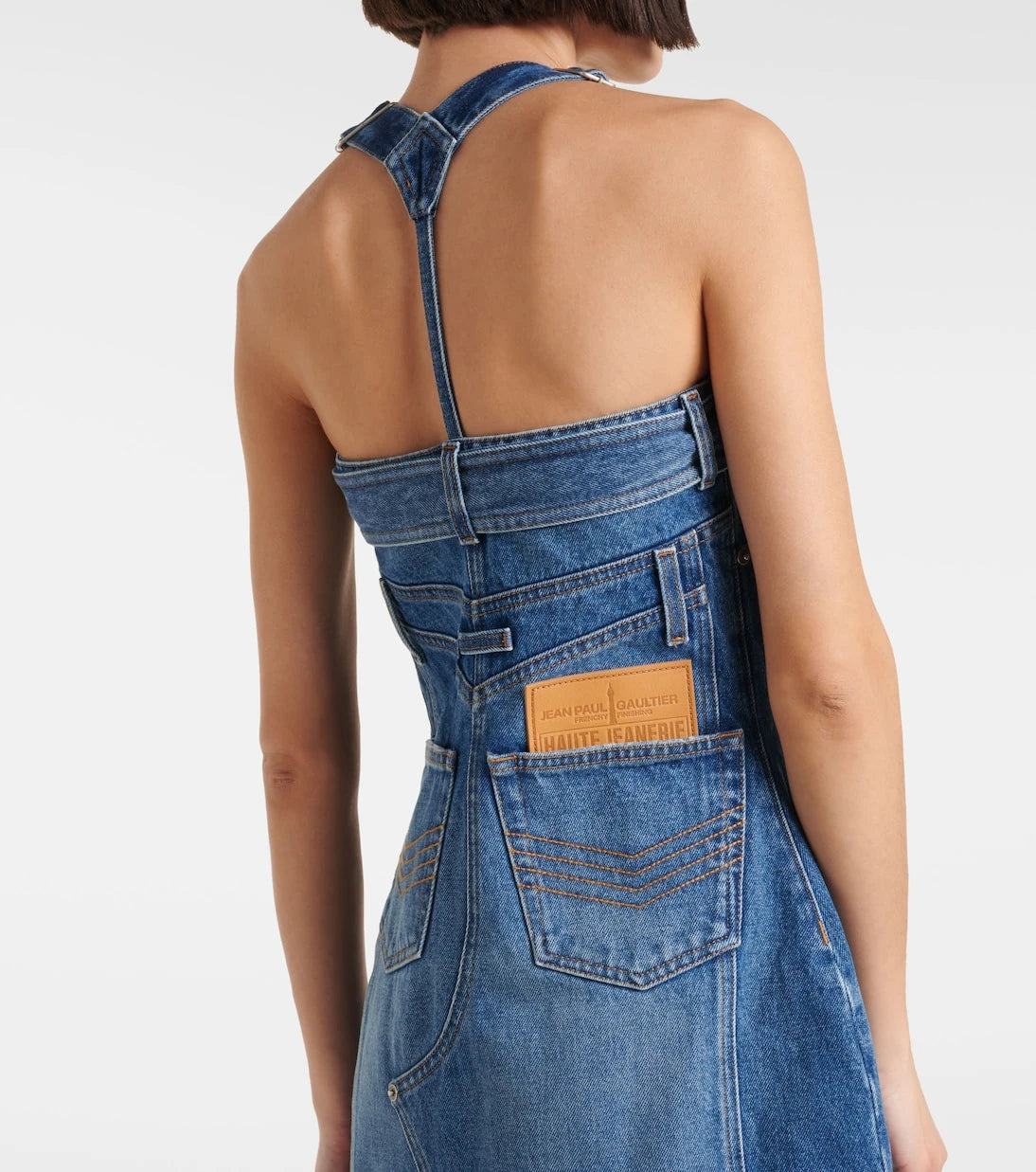 Jean Paul Gaultier - Denim maxi dress