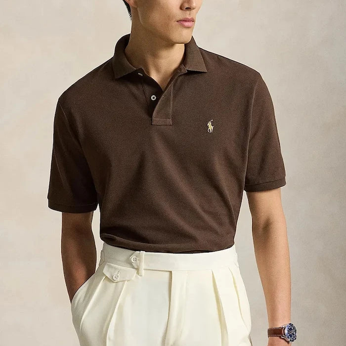 Polo Ralph Lauren тениска с яка мъжка от памук