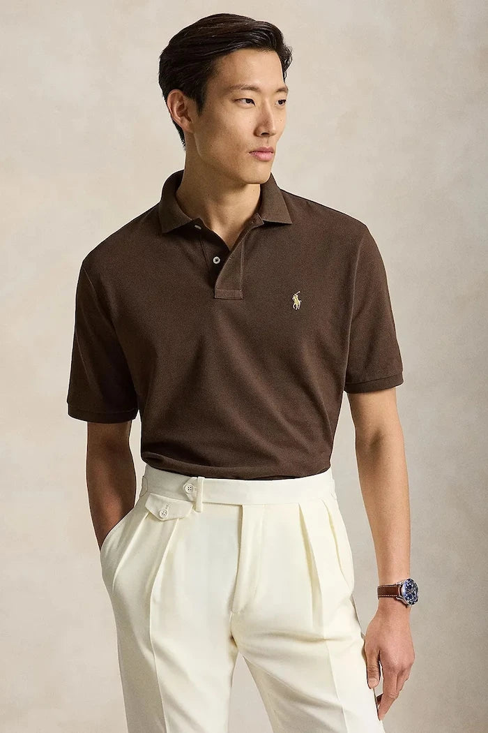 Polo Ralph Lauren тениска с яка мъжка от памук