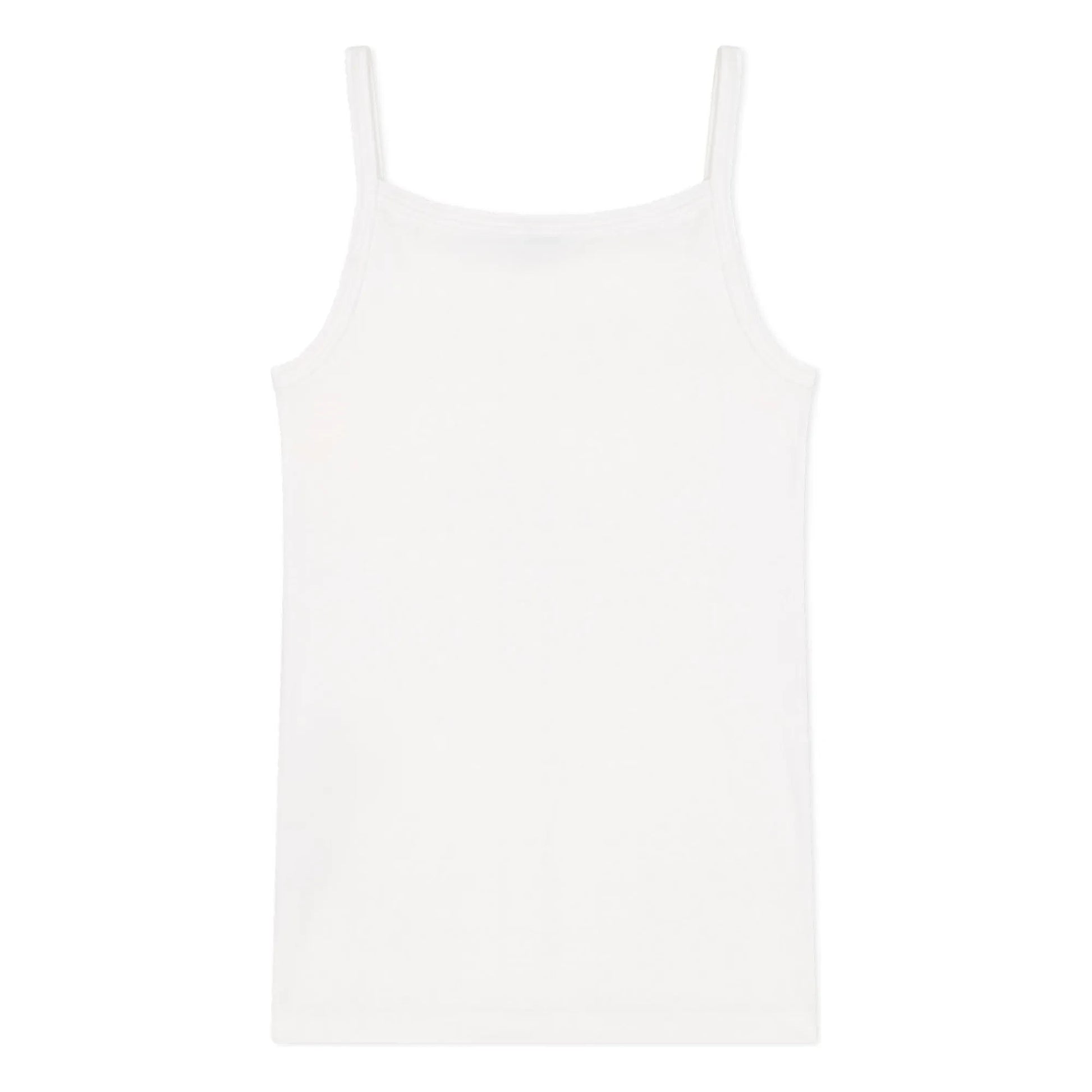 Petit Bateau - Cocotte organic cotton tank top | White
