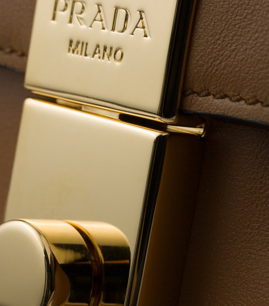 Prada Small Leather Soft Sound Shoulder Bag