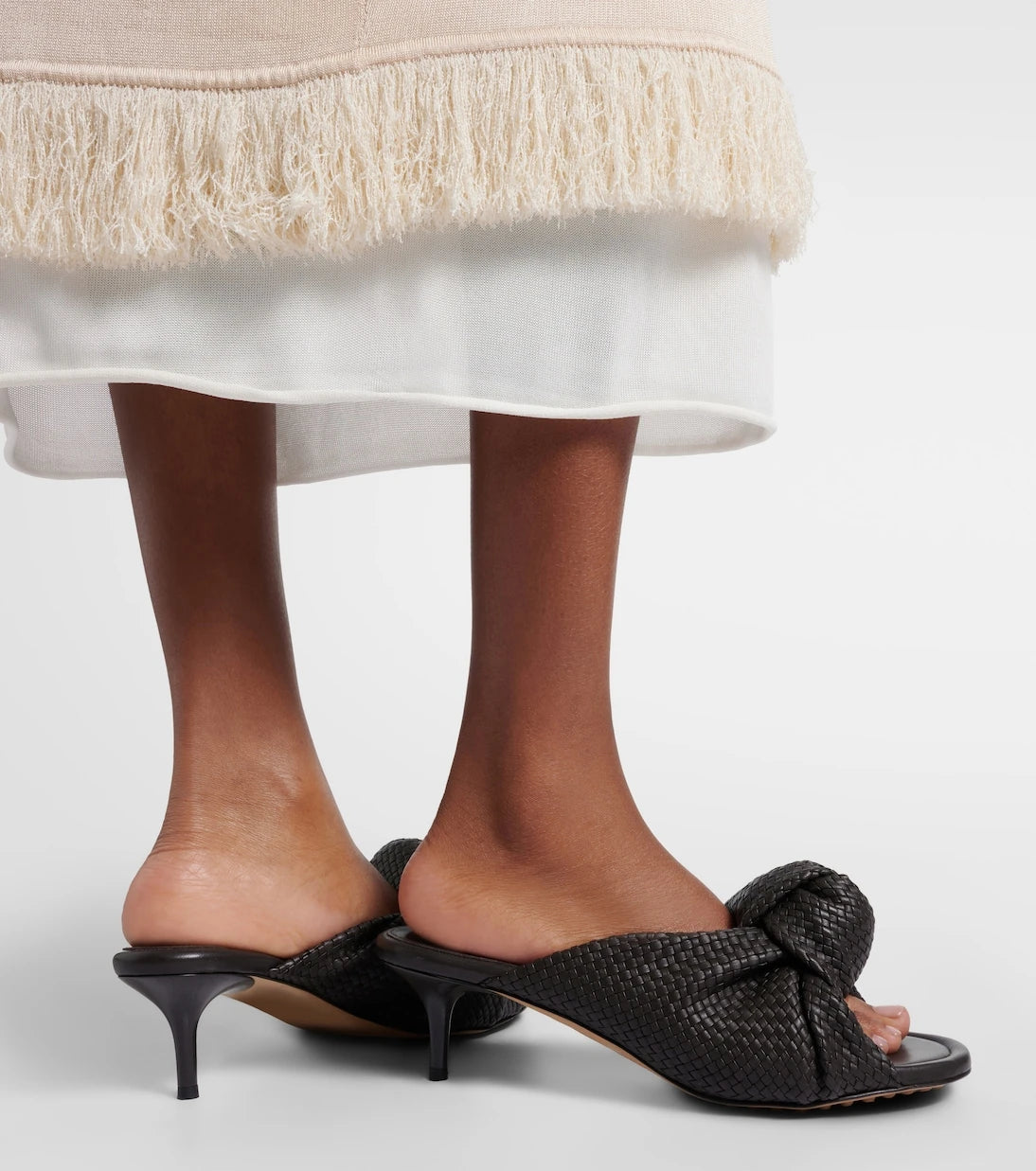 Bottega Veneta - Cherry Intreccio leather sandals