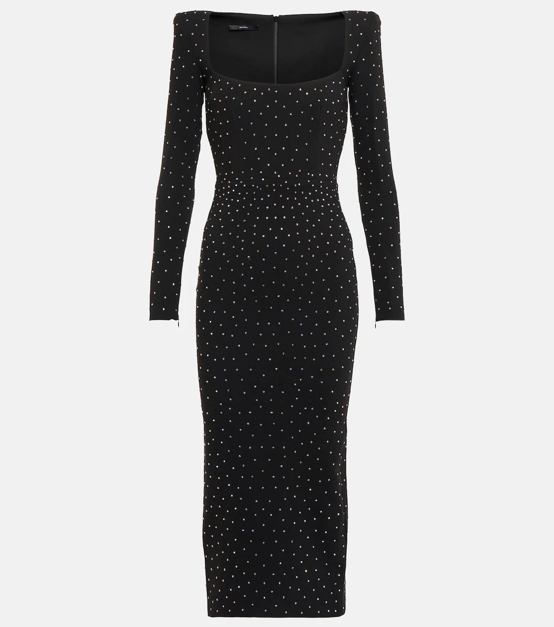 Alex Perry - Tiernan embellished crêpe midi dress