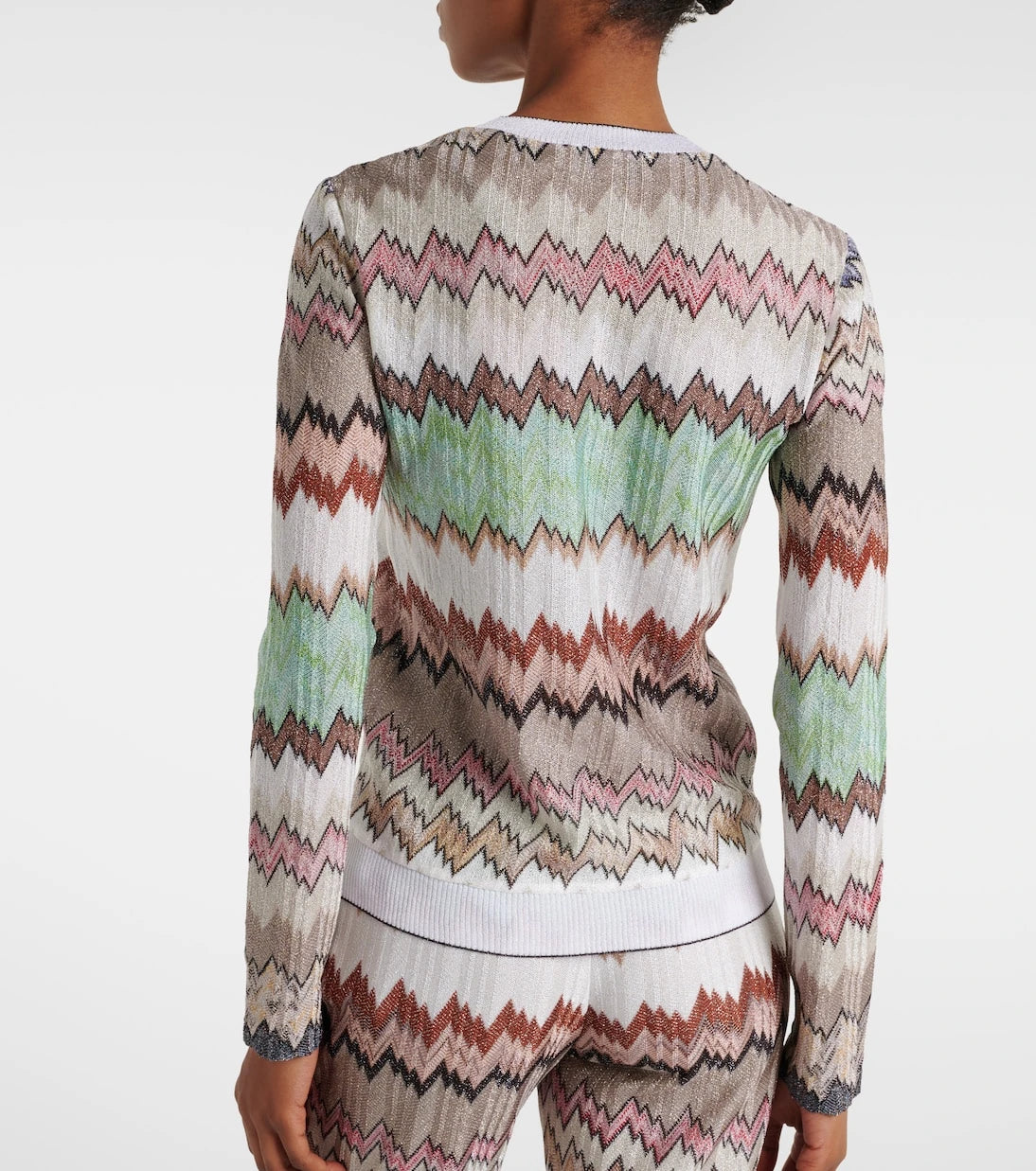Missoni - Zigzag lamé top