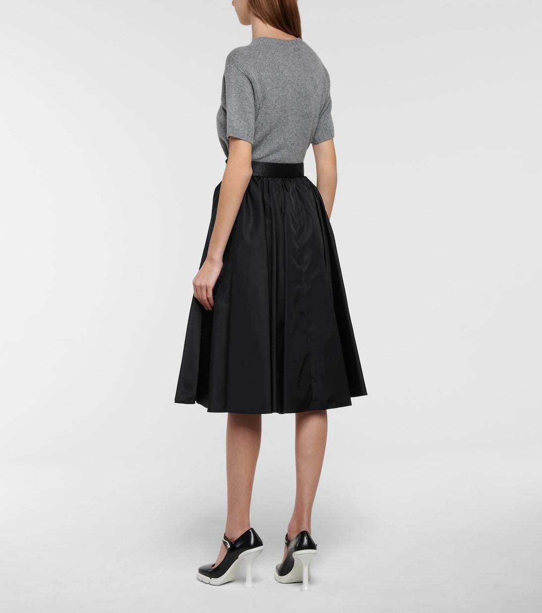 Prada - Re-nylon midi skirt