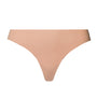 Hanro Beige Invisible Cotton Thong