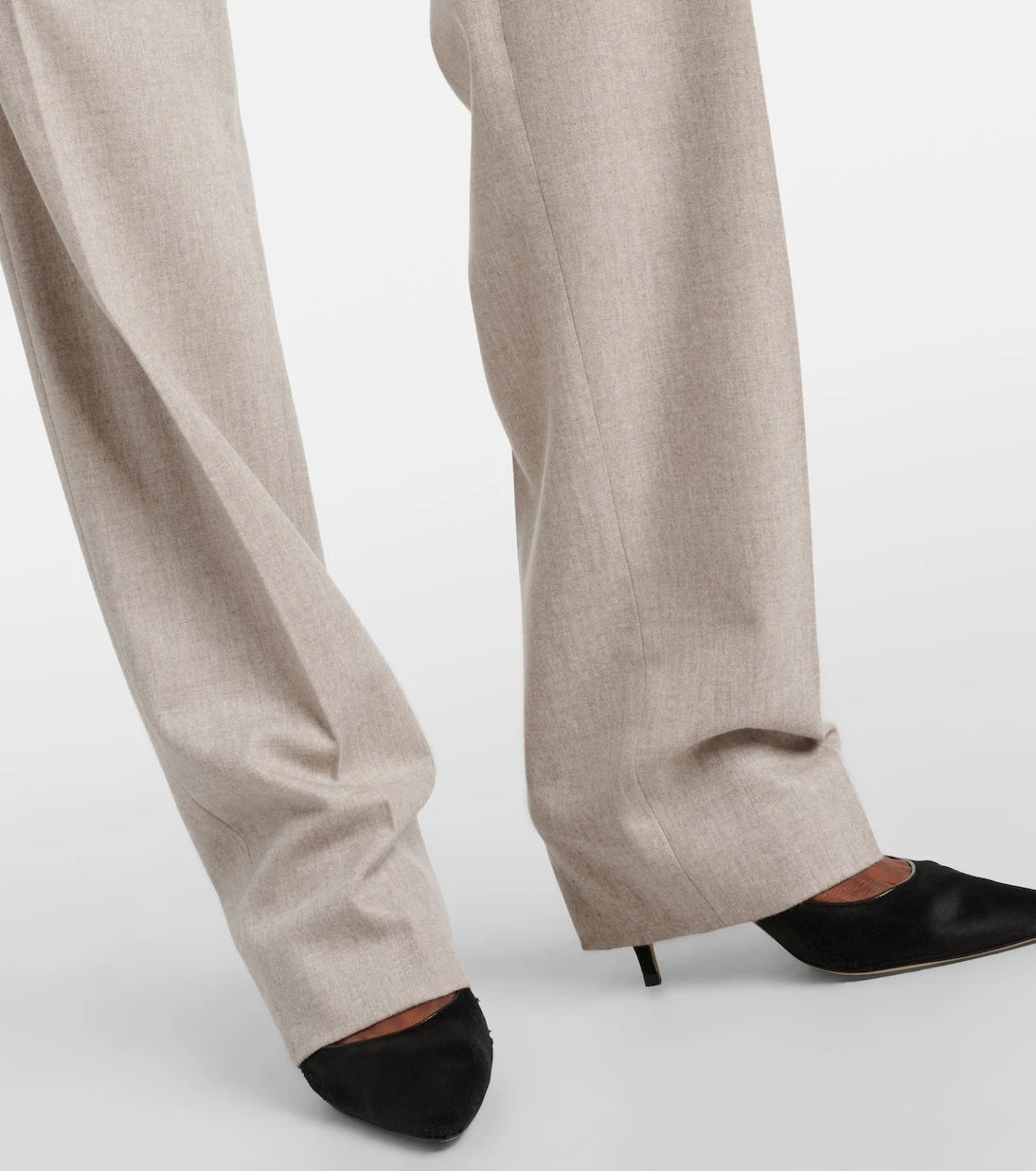 The Row - Norbert wool and cashmere straight pants