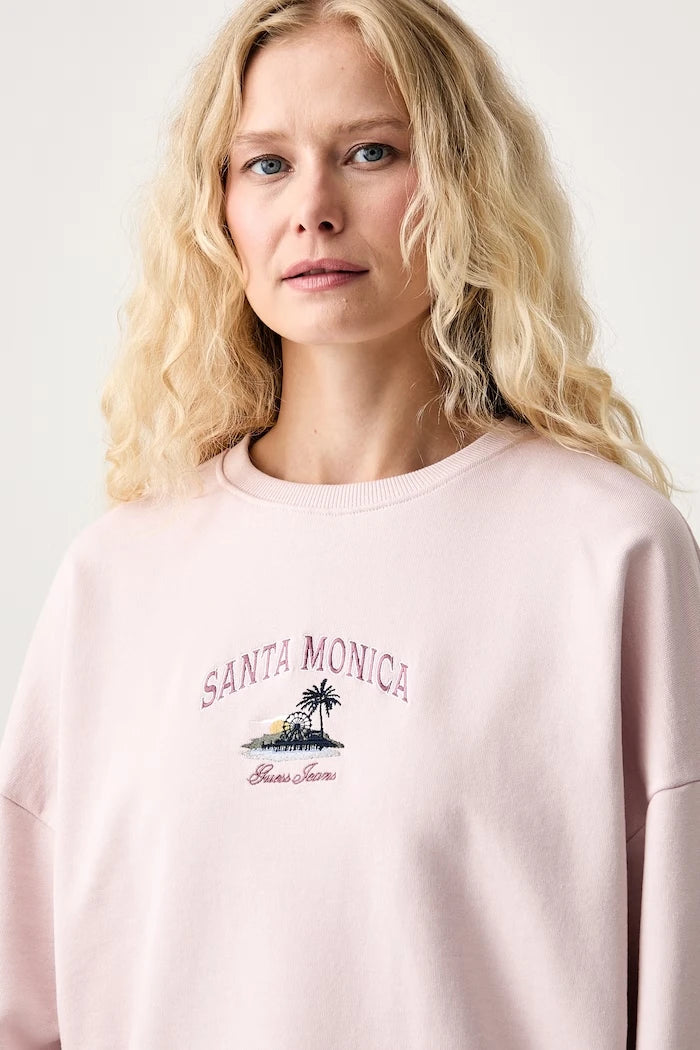 Guess Jeans pamuklu kadın sweatshirt