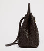 Bottega Veneta Grey Leather Andiamo Top-Handle Bag