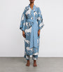 Blue Silk Amaya Cordelia Robe