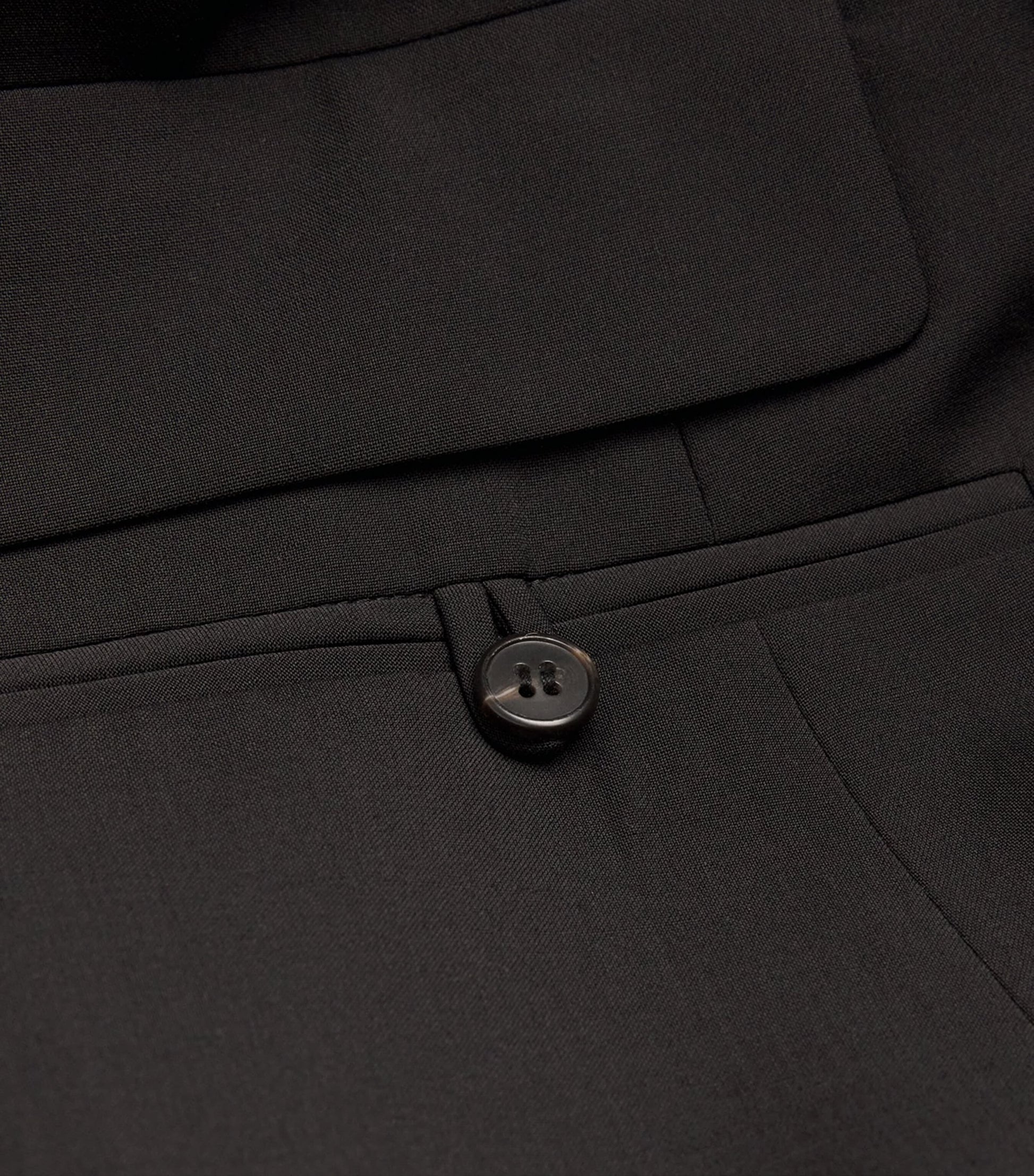 CAMILLA AND MARC Black Single-Breasted Corinthian Blazer