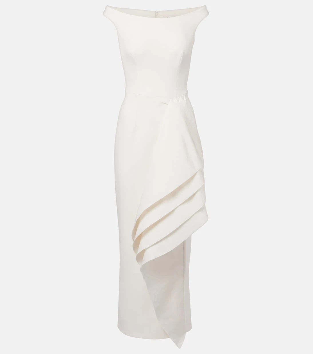 Safiyaa - Bree draped midi dress