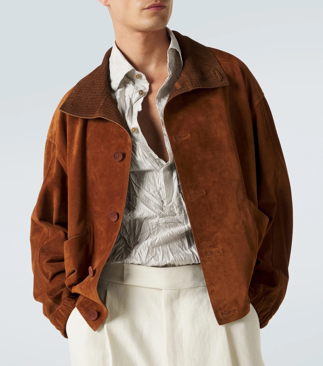 Zegna - Striped silk shirt