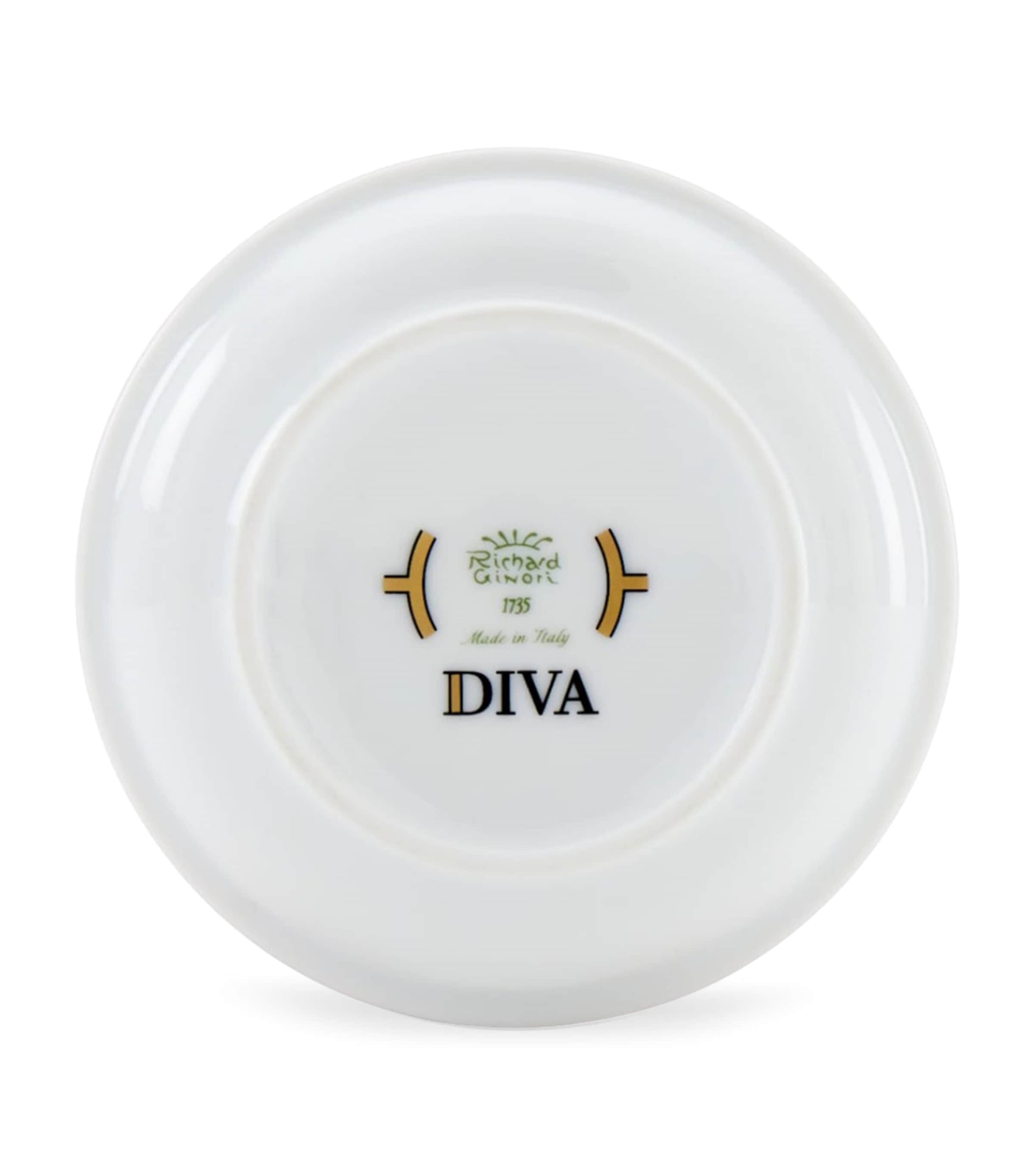 GINORI 1735 Porcelain Colonna Diva Giallo Small Bowl (10cm)