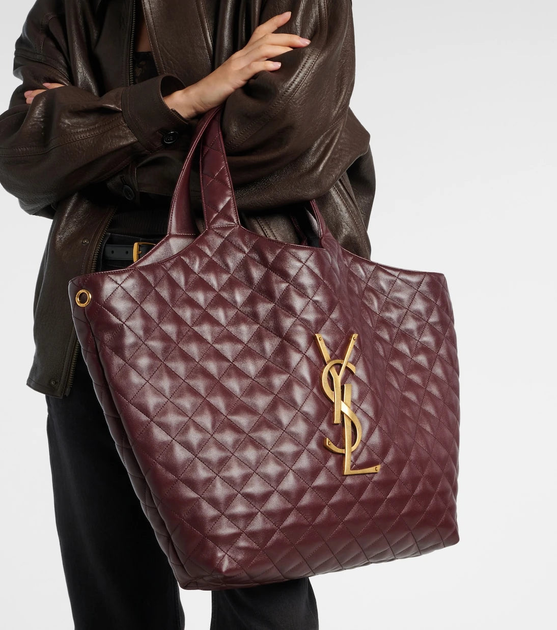 Saint Laurent - Icare Maxi leather shopper