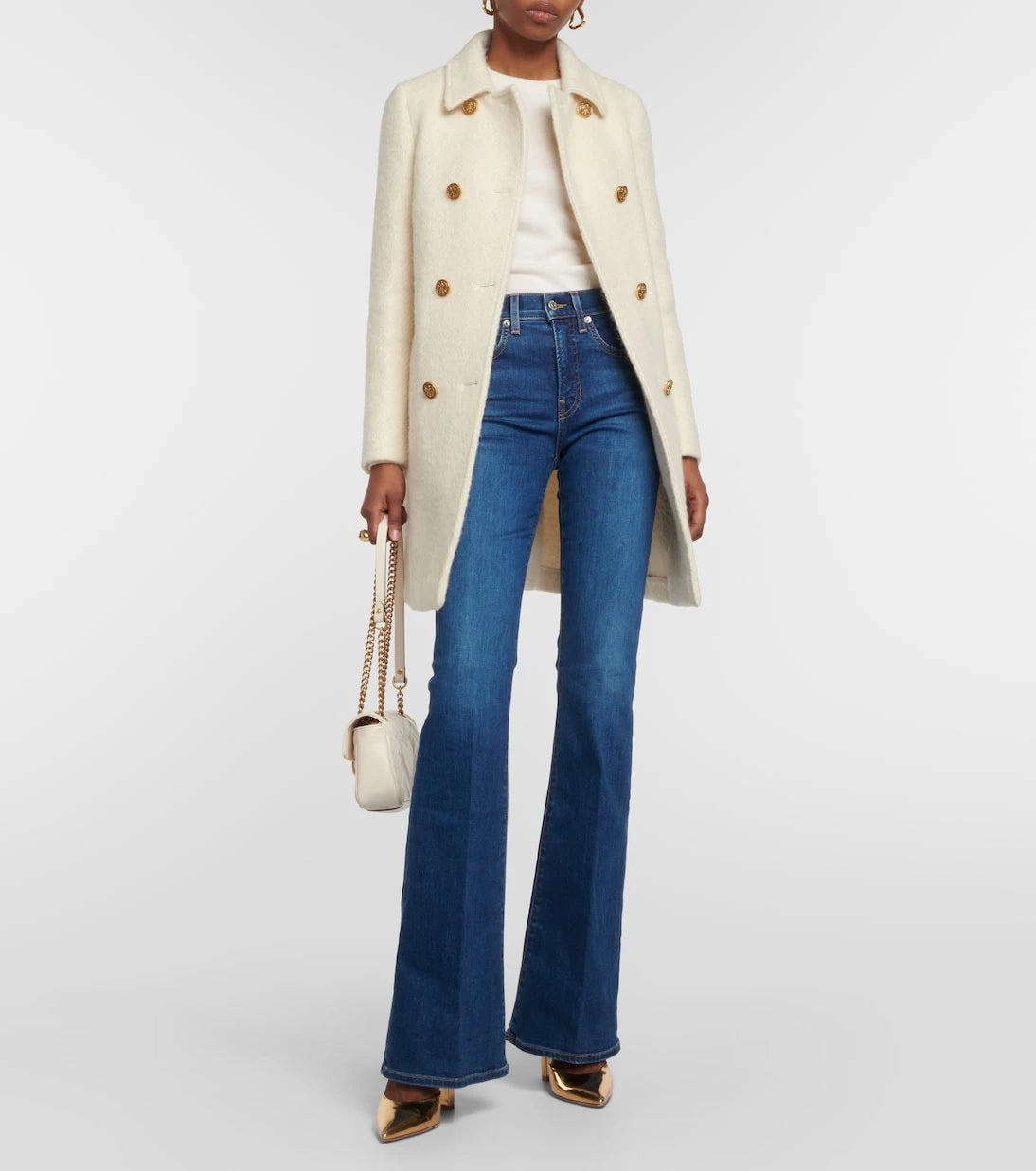 Veronica Beard - Beverly high-rise flared jeans