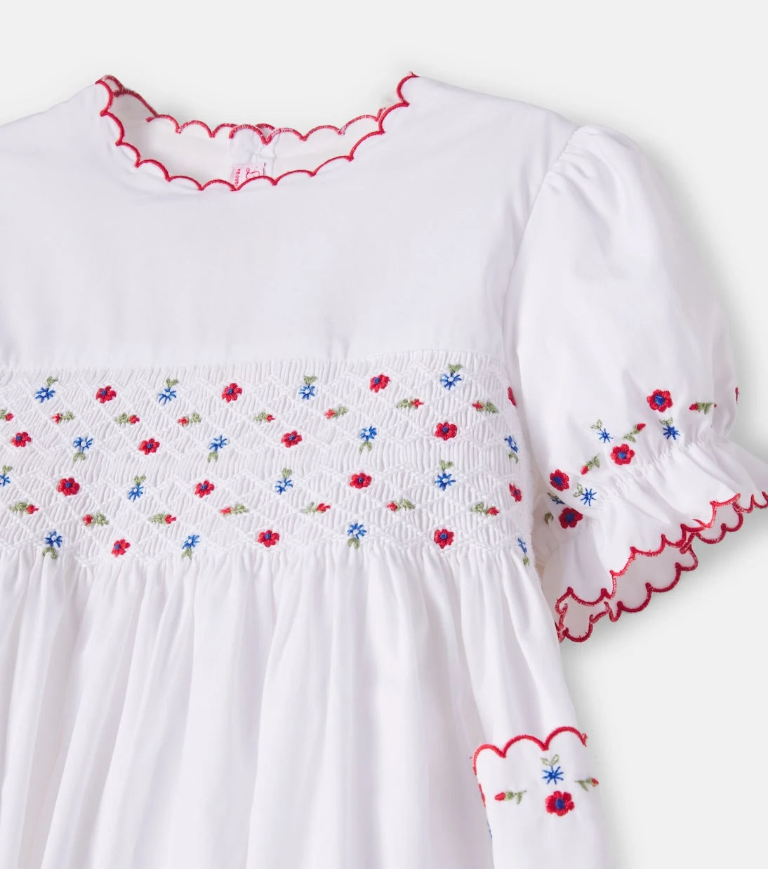 La Coqueta - Delilah smocked cotton dress