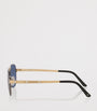 Cartier Rectangular Aviator Sunglasses