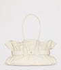 Balmain White Large Leather Anthem Shoulder Bag