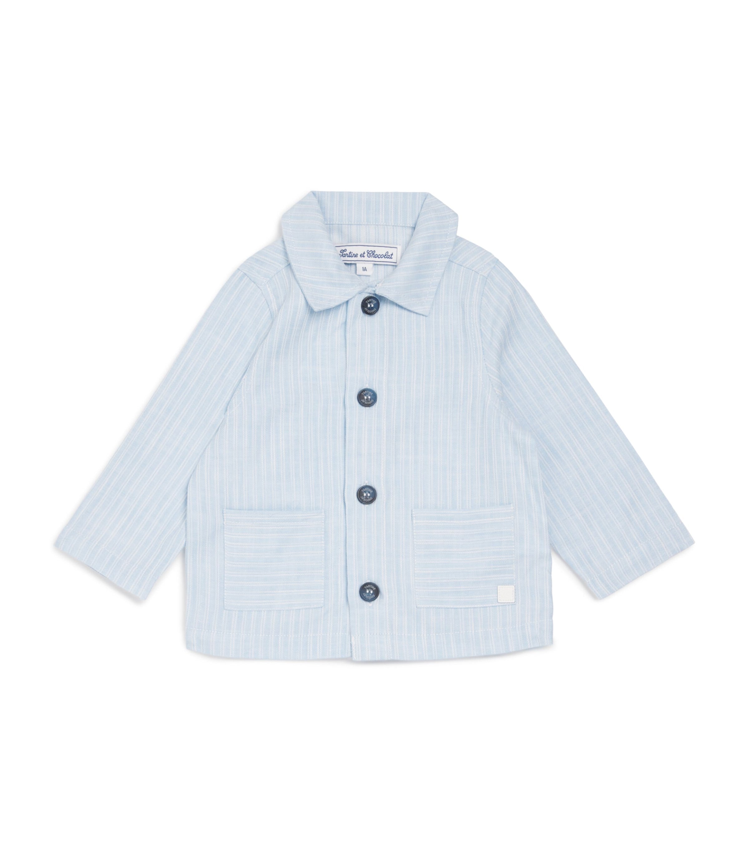 Stripe Button-Up Jacket (3 Months-4 Years)